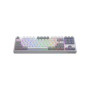 Клавіатура Hator Rockfall 3 Mecha TKL QMK/VIA Orange Wireless White (HTK851UA) Клавіатура Hator Rockfall 3 Mecha TKL QMK/VIA Orange Wireless White (HTK851UA)