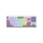 Клавіатура Hator Rockfall 3 Mecha TKL QMK/VIA Orange Wireless White (HTK851UA) Клавіатура Hator Rockfall 3 Mecha TKL QMK/VIA Orange Wireless White (HTK851UA)