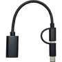 Перехідник OTG AC-150 2in1 USB 3.0 - MicroUSB USB Type-C Black XoKo (AC-150-BK) Перехідник OTG AC-150 2in1 USB 3.0 - MicroUSB USB Type-C Black XoKo (AC-150-BK)