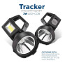Ліхтар Quantum Tracker 3W LED+COB з функцією Power Bank (QM-FL1063) Ліхтар Quantum Tracker 3W LED+COB з функцією Power Bank (QM-FL1063)