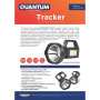Ліхтар Quantum Tracker 3W LED+COB з функцією Power Bank (QM-FL1063) Ліхтар Quantum Tracker 3W LED+COB з функцією Power Bank (QM-FL1063)