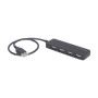 Концентратор Gembird USB 2.0 4 ports black (UHB-U2P4-06) Концентратор Gembird USB 2.0 4 ports black (UHB-U2P4-06)