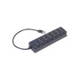 Концентратор Gembird 7 ports (1xUSB3.1+6xUSB2.0) switch black (UHB-U3P1U2P6P-01) Концентратор Gembird 7 ports (1xUSB3.1+6xUSB2.0) switch black (UHB-U3P1U2P6P-01)