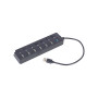 Концентратор Gembird 7 ports (1xUSB3.1+6xUSB2.0) switch black (UHB-U3P1U2P6P-01) Концентратор Gembird 7 ports (1xUSB3.1+6xUSB2.0) switch black (UHB-U3P1U2P6P-01)