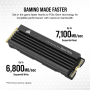 Накопичувач SSD M.2 2280 4TB MP600PRO LPX Corsair (CSSD-F4000GBMP600PLP) Накопичувач SSD M.2 2280 4TB MP600PRO LPX Corsair (CSSD-F4000GBMP600PLP)