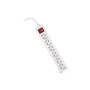 Мережевий фільтр живлення REAL-EL RS-6 Protect M 1.8m, white (EL122300031) Мережевий фільтр живлення REAL-EL RS-6 Protect M 1.8m, white (EL122300031)