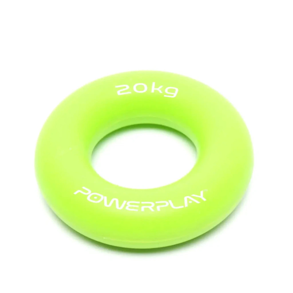 Еспандер PowerPlay PP-4324 Hand Grip Ring Medium 20 кг Зелений (PP_4324_20kg)