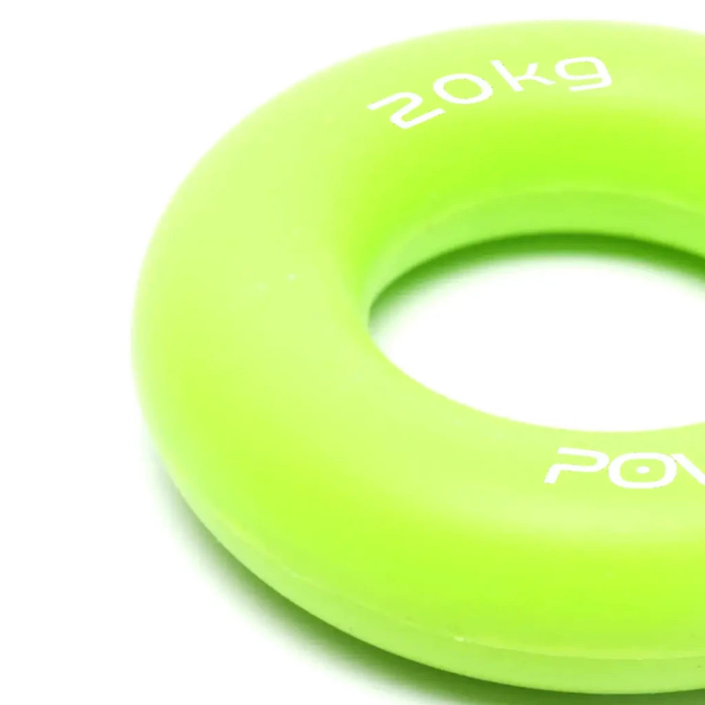 Еспандер PowerPlay PP-4324 Hand Grip Ring Medium 20 кг Зелений (PP_4324_20kg)