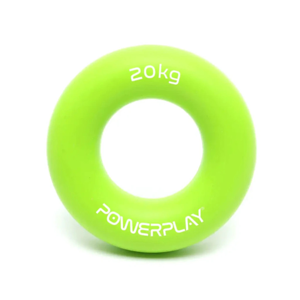 Еспандер PowerPlay PP-4324 Hand Grip Ring Medium 20 кг Зелений (PP_4324_20kg)
