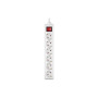 Мережевий фільтр живлення REAL-EL RS-6 Protect M 5m, white (EL122300035) Мережевий фільтр живлення REAL-EL RS-6 Protect M 5m, white (EL122300035)