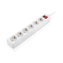 Мережевий фільтр живлення REAL-EL RS-6 Protect M 5m, white (EL122300035) Мережевий фільтр живлення REAL-EL RS-6 Protect M 5m, white (EL122300035)