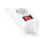 Мережевий фільтр живлення REAL-EL RS-6 Protect M 5m, white (EL122300035) Мережевий фільтр живлення REAL-EL RS-6 Protect M 5m, white (EL122300035)