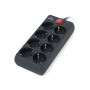 Мережевий фільтр живлення REAL-EL RS-8 Protect 5m, black (EL122300024) Мережевий фільтр живлення REAL-EL RS-8 Protect 5m, black (EL122300024)