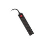 Мережевий фільтр живлення REAL-EL RS-Protect M 1.8m, black (EL122300026) Мережевий фільтр живлення REAL-EL RS-Protect M 1.8m, black (EL122300026)