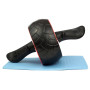 Ролик для преса PowerPlay зі зворотним механізмом AB Wheel Pro Чорно-червоний (PP_4326_Black/Red)