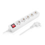 Мережевий фільтр живлення REAL-EL RS-Protect M 1.8m, white (EL122300025) Мережевий фільтр живлення REAL-EL RS-Protect M 1.8m, white (EL122300025)