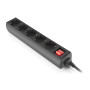Мережевий фільтр живлення REAL-EL RS-Protect M 5m, black (EL122300030) Мережевий фільтр живлення REAL-EL RS-Protect M 5m, black (EL122300030)