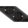 Мережевий фільтр живлення REAL-EL RS-Protect M 5m, black (EL122300030) Мережевий фільтр живлення REAL-EL RS-Protect M 5m, black (EL122300030)