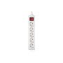 Мережевий фільтр живлення REAL-EL RS-Protect M 5m, white (EL122300029) Мережевий фільтр живлення REAL-EL RS-Protect M 5m, white (EL122300029)