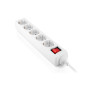Мережевий фільтр живлення REAL-EL RS-Protect M 5m, white (EL122300029) Мережевий фільтр живлення REAL-EL RS-Protect M 5m, white (EL122300029)