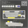 Клавіатура Epomaker Shadow-S TKL Mulan Switch Hot-Swap LCD Screen RGB Wireless/Bluetooth/USB UA White (SHS-W-M) Клавіатура Epomaker Shadow-S TKL Mulan Switch Hot-Swap LCD Screen RGB Wireless/Bluetooth/USB UA White (SHS-W-M)