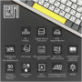 Клавіатура Epomaker Shadow-S TKL Mulan Switch Hot-Swap LCD Screen RGB Wireless/Bluetooth/USB UA White (SHS-W-M) Клавіатура Epomaker Shadow-S TKL Mulan Switch Hot-Swap LCD Screen RGB Wireless/Bluetooth/USB UA White (SHS-W-M)