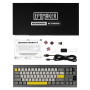 Клавіатура Epomaker Shadow-X 70 Flamingo Switch Hot-Swap LCD Screen RGB Wireless/Bluetooth/USB UA Black (SHX-B-F) Клавіатура Epomaker Shadow-X 70 Flamingo Switch Hot-Swap LCD Screen RGB Wireless/Bluetooth/USB UA Black (SHX-B-F)