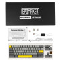 Клавіатура Epomaker Shadow-X 70 Mulan Switch Hot-Swap LCD Screen RGB Wireless/Bluetooth/USB UA White (SHX-W-M) Клавіатура Epomaker Shadow-X 70 Mulan Switch Hot-Swap LCD Screen RGB Wireless/Bluetooth/USB UA White (SHX-W-M)