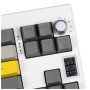 Клавіатура Epomaker Shadow-X 70 Mulan Switch Hot-Swap LCD Screen RGB Wireless/Bluetooth/USB UA White (SHX-W-M) Клавіатура Epomaker Shadow-X 70 Mulan Switch Hot-Swap LCD Screen RGB Wireless/Bluetooth/USB UA White (SHX-W-M)