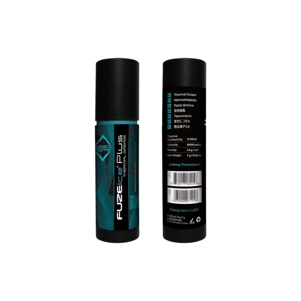 Термопаста Iceberg Thermal FUZEIce Plus 7g (BLACKICEP8G-00A\FUZEICEP7-00A)