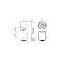 Автолампа Bosch 4W (1 987 302 817) Автолампа Bosch 4W (1 987 302 817)