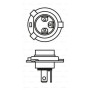 Автолампа Bosch галогенова 60/55W (1 987 301 077) Автолампа Bosch галогенова 60/55W (1 987 301 077)