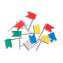 Кнопки Buromax push pins FLAGS, 30шт (BM.5152) Кнопки Buromax push pins FLAGS, 30шт (BM.5152)
