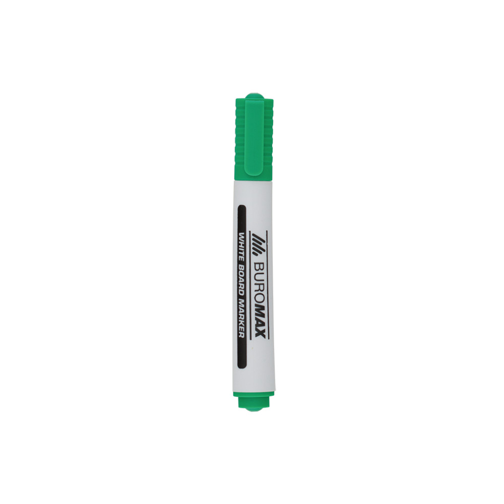 Маркер Buromax для магнітних дошок, зелений, 2-4 мм, спиртова основа (BM.8800-04)