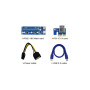 Райзер PCI-E x1 to 16x 60cm USB 3.0 Cable SATA to 6Pin Power v.006C Dynamode (RX-riser-006c 6 pin) Райзер PCI-E x1 to 16x 60cm USB 3.0 Cable SATA to 6Pin Power v.006C Dynamode (RX-riser-006c 6 pin)