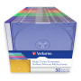 Бокс для диска CD/DVD Slimcase Assorted colours 50шт Verbatim (49973) Бокс для диска CD/DVD Slimcase Assorted colours 50шт Verbatim (49973)