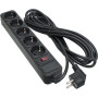 Мережевий фільтр живлення Patron 5.0 m3*1mm2 (SP-1055) 5 розеток BLACK (EXT-PN-SP-1055) Мережевий фільтр живлення Patron 5.0 m3*1mm2 (SP-1055) 5 розеток BLACK (EXT-PN-SP-1055)