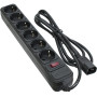 Мережевий фільтр живлення Patron 2 m3*1mm2 (SP-1065U) 6 розеток BLACK (EXT-PN-SP-1065U) Мережевий фільтр живлення Patron 2 m3*1mm2 (SP-1065U) 6 розеток BLACK (EXT-PN-SP-1065U)