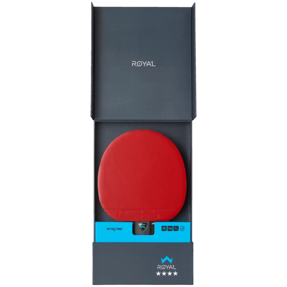 Ракетка для настільного тенісу Stiga Royal Crystal 4 Star FL (1214-2818-01) (931152)