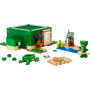 Конструктор LEGO Minecraft Пляжний будинок у формі черепахи 234 деталей (21254) Конструктор LEGO Minecraft Пляжний будинок у формі черепахи 234 деталей (21254)