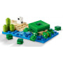 Конструктор LEGO Minecraft Пляжний будинок у формі черепахи 234 деталей (21254) Конструктор LEGO Minecraft Пляжний будинок у формі черепахи 234 деталей (21254)