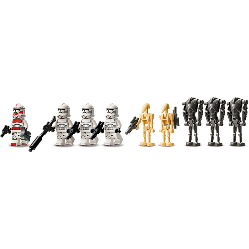 Конструктор LEGO Star Wars Клони-піхотинці й Бойовий дроїд. Бойовий набір 215 деталей (75372)