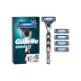 Бритва Gillette Mach3 з 5 змінними картриджами (7702018610181) Бритва Gillette Mach3 з 5 змінними картриджами (7702018610181)