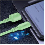 Дата кабель USB 2.0 AM to USB-C 1.0m soft silicone green ColorWay (CW-CBUC042-GR) Дата кабель USB 2.0 AM to USB-C 1.0m soft silicone green ColorWay (CW-CBUC042-GR)