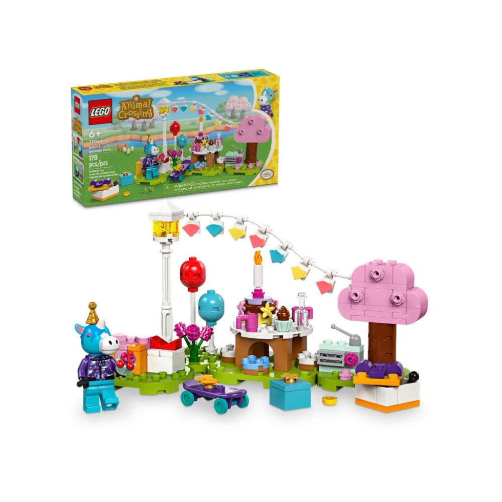 Конструктор LEGO Animal Crossing Вечірка з нагоди дня народження Julian 170 деталей (77046)
