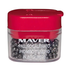Грузило Maver набір Pallini Supercalibrati Teneri 6/0 (1.057g) (1300.36.12)