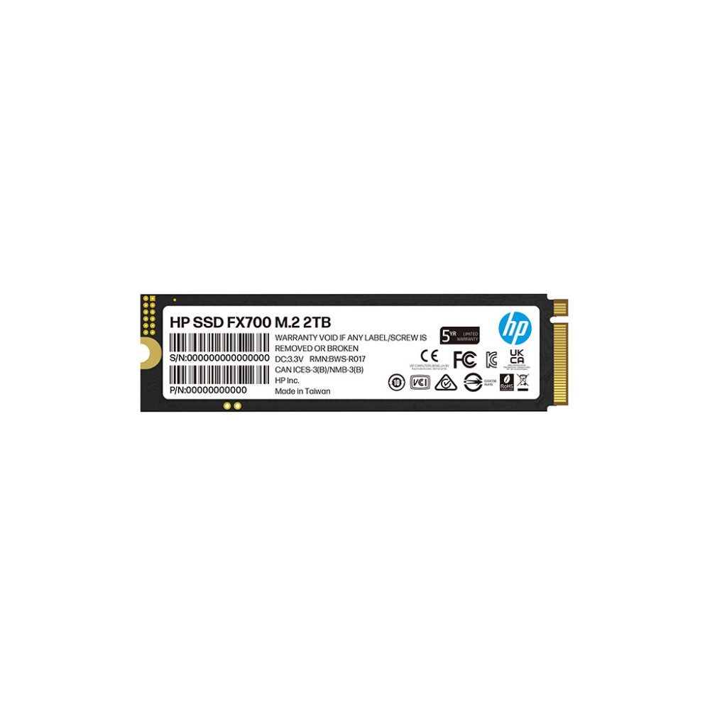 Накопичувач SSD M.2 2280 2TB FX700 HP (8U2N5AA)