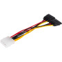 Кабель живлення Molex to 2xSATA 0.2m Atcom (16148) Кабель живлення Molex to 2xSATA 0.2m Atcom (16148)