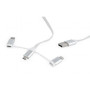 Дата кабель USB 2.0 AM to Lightning + Micro 5P + USB-C 1.0m Cablexpert (CC-USB2-AMLM32-1M-W) Дата кабель USB 2.0 AM to Lightning + Micro 5P + USB-C 1.0m Cablexpert (CC-USB2-AMLM32-1M-W)