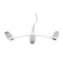 Дата кабель USB 2.0 AM to Lightning + Micro 5P + USB-C 1.0m Cablexpert (CC-USB2-AMLM32-1M-W) Дата кабель USB 2.0 AM to Lightning + Micro 5P + USB-C 1.0m Cablexpert (CC-USB2-AMLM32-1M-W)